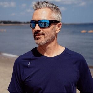 Revo Coast Tortoise Wrap Sunglasses